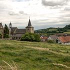 Schin op Geul - View on the village seen from the Railway Station