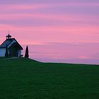 Schindelbergkapelle im Sonnenaufgang