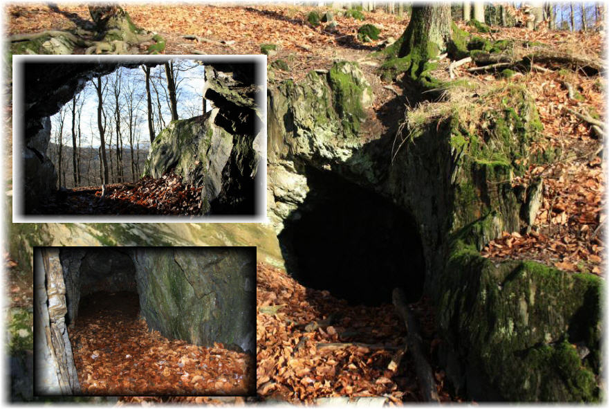 Schinderhanneshöhle in der nähe vom Zacken (Taunus)