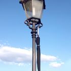 Schirm an der Lampe