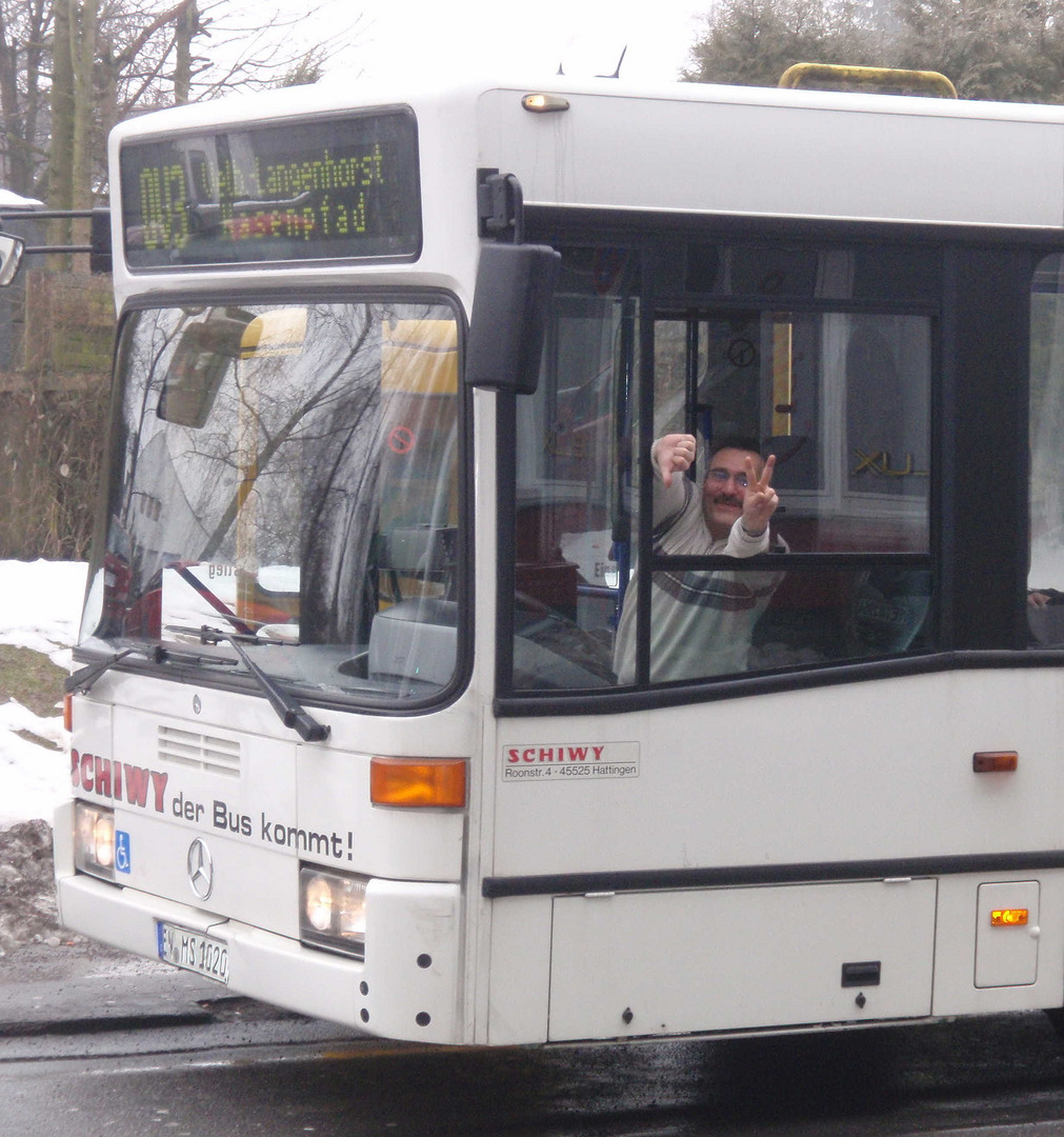 Schiwy...und der Bus kommt!