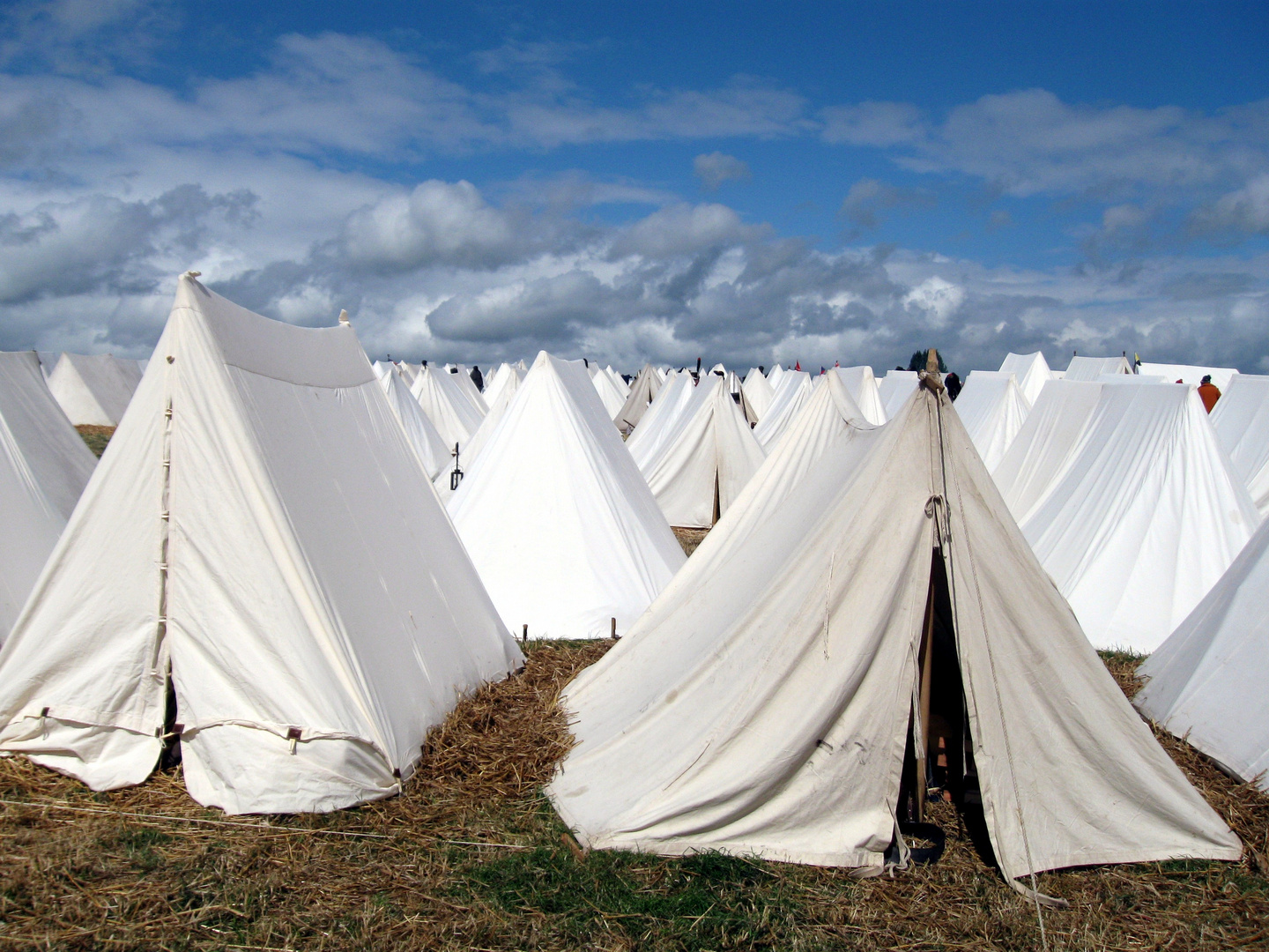 Schlacht bei Waterloo ( Feldlager )