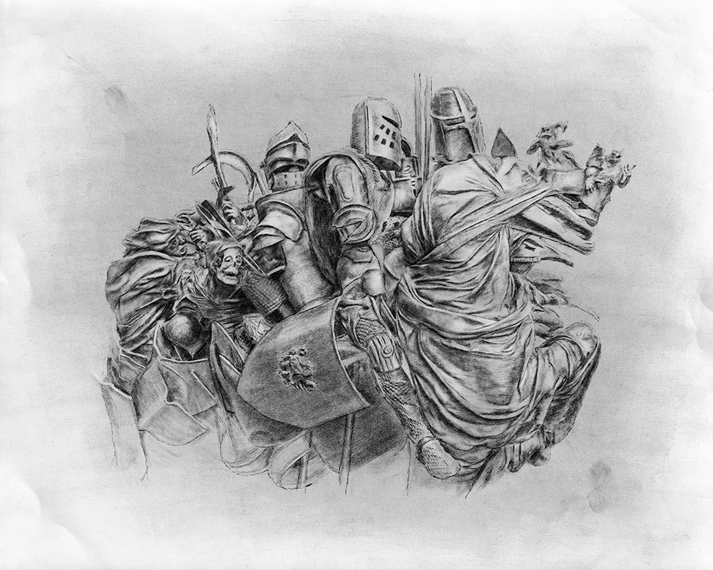 Schlacht bei Worringen Foto & Bild 2dgrafik, zeichnungen, digiart