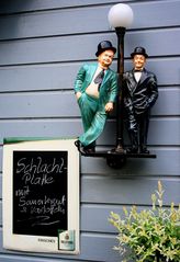 Schlachtplatte für Laurel und Hardy...