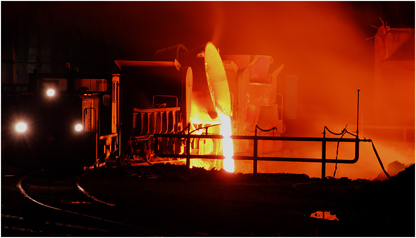 Schlacke - DK Recycling - Duisburg Hafen