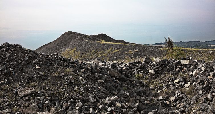 Schlackenhalde in Helbra - Mansfelder Land