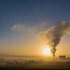 Schladen im Nebel