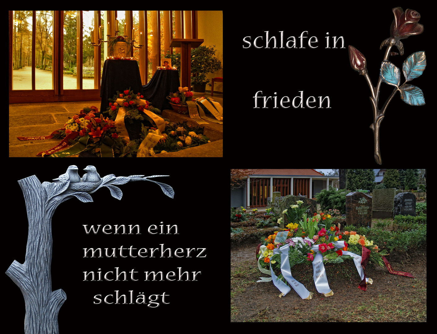 schlafe in frieden