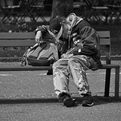 Schlafend verlassen ...