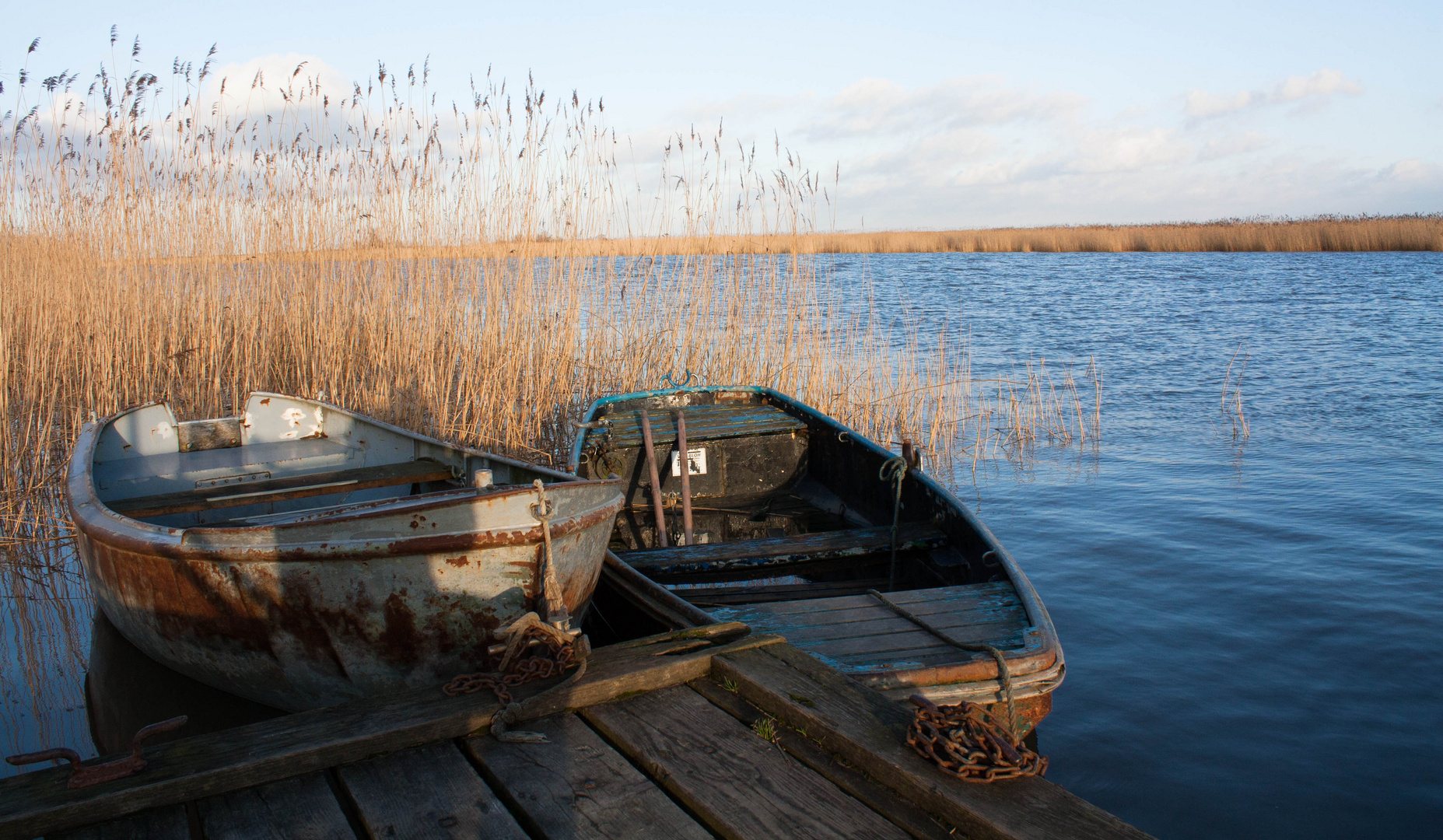 schlafende Boote