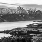 Schlafende Griechin mit Traunsee