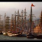 Schlafende Riesensegler | Tall Ships Resting