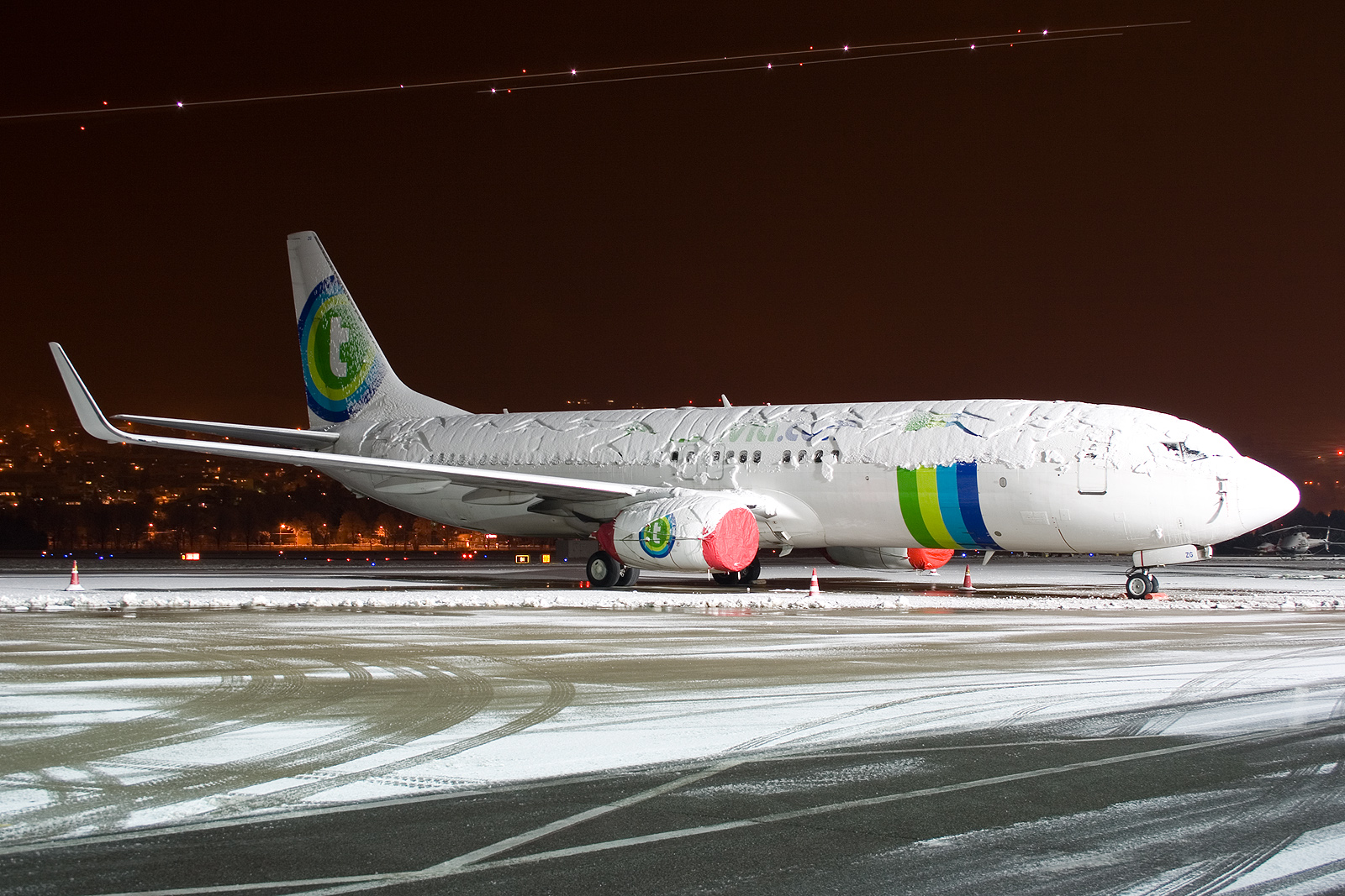 Schlafende Transavia