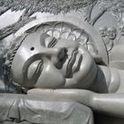 Schlafender Buddha Großaufnahme
