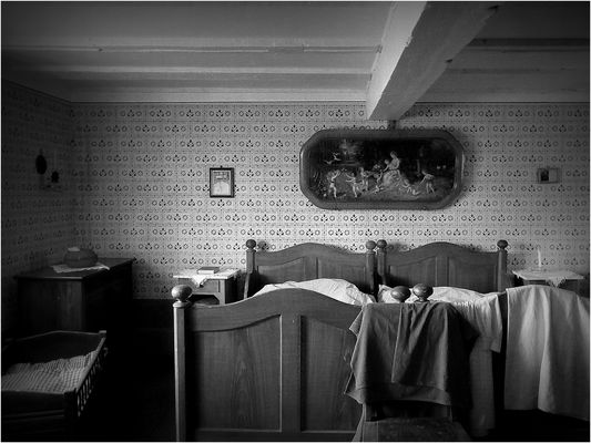 Schlafgemach dazumal