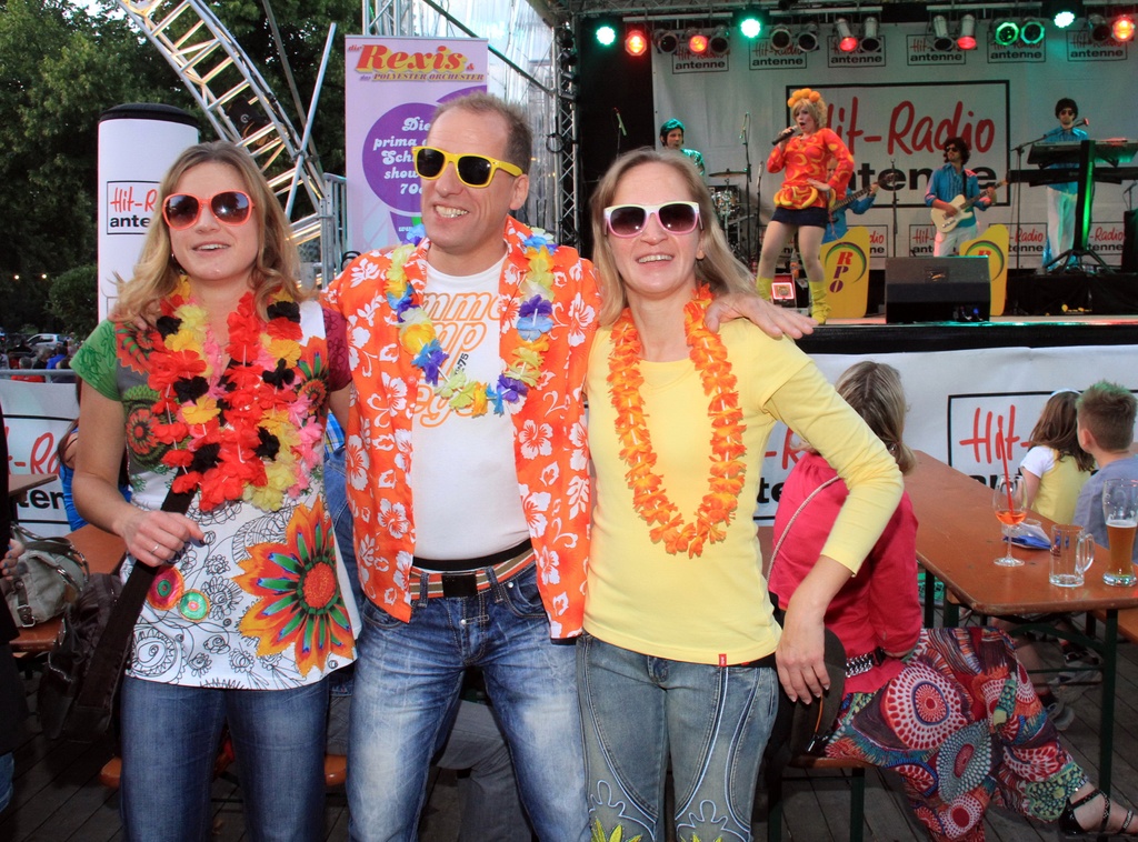 Schlagerparade, The Rexis , beim Maschseefest .