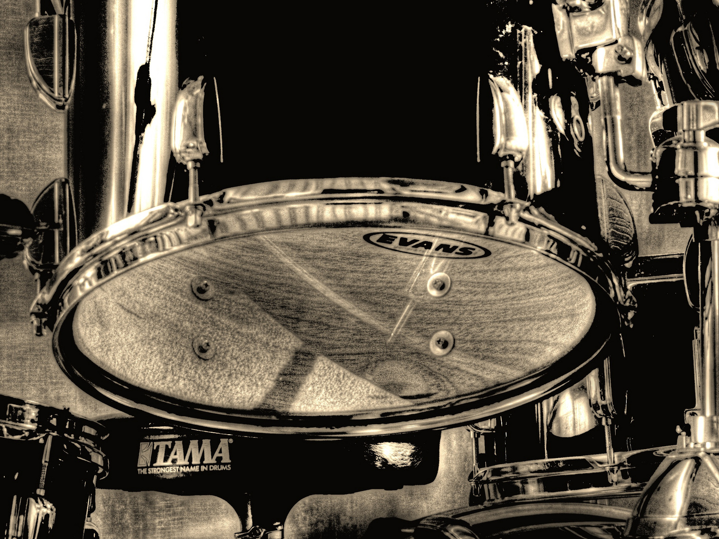 Schlagzeug / Drums - mein erster HDR-Versuch