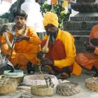 Schlangenbeschwörer in Kathmandu