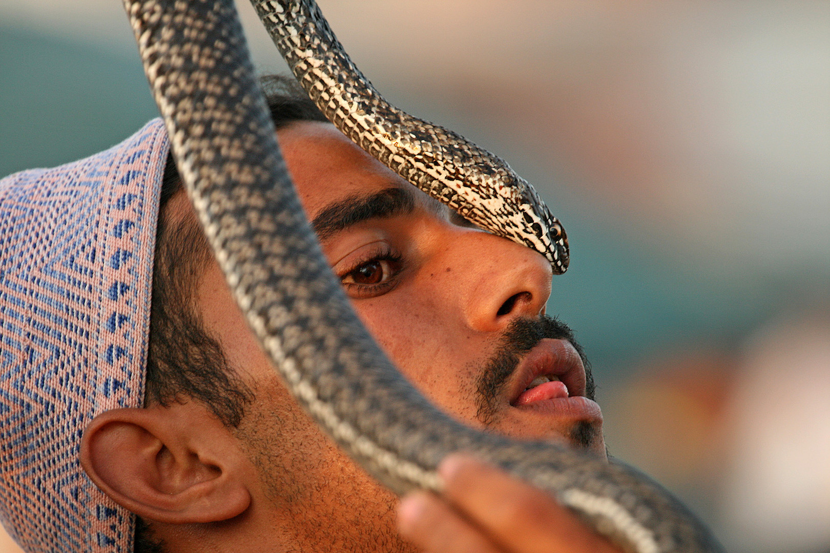 Schlangenbeschwörer in Marrakesch