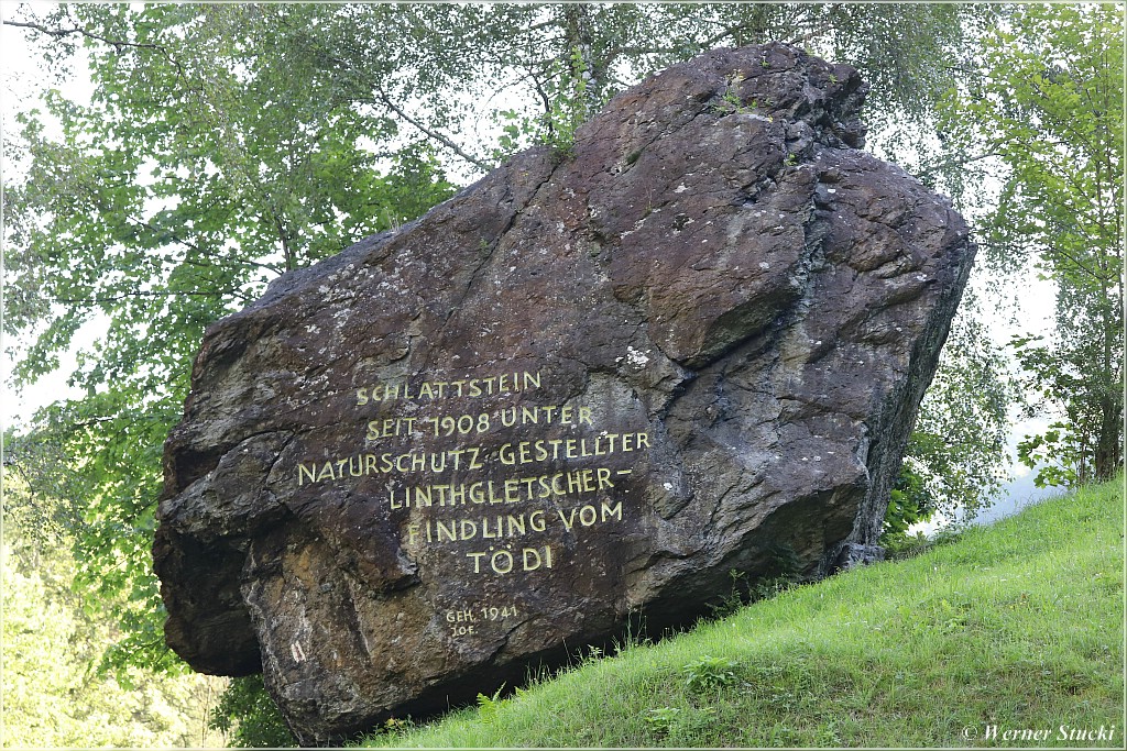 Schlattstein oberhalb Netstal