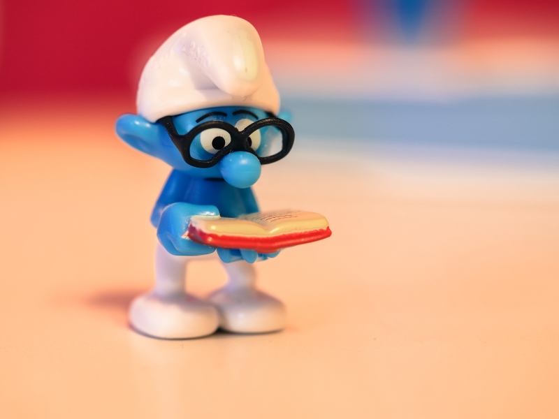 Schlaubi Schlumpf Foto & Bild | stillleben, figuren und miniaturen