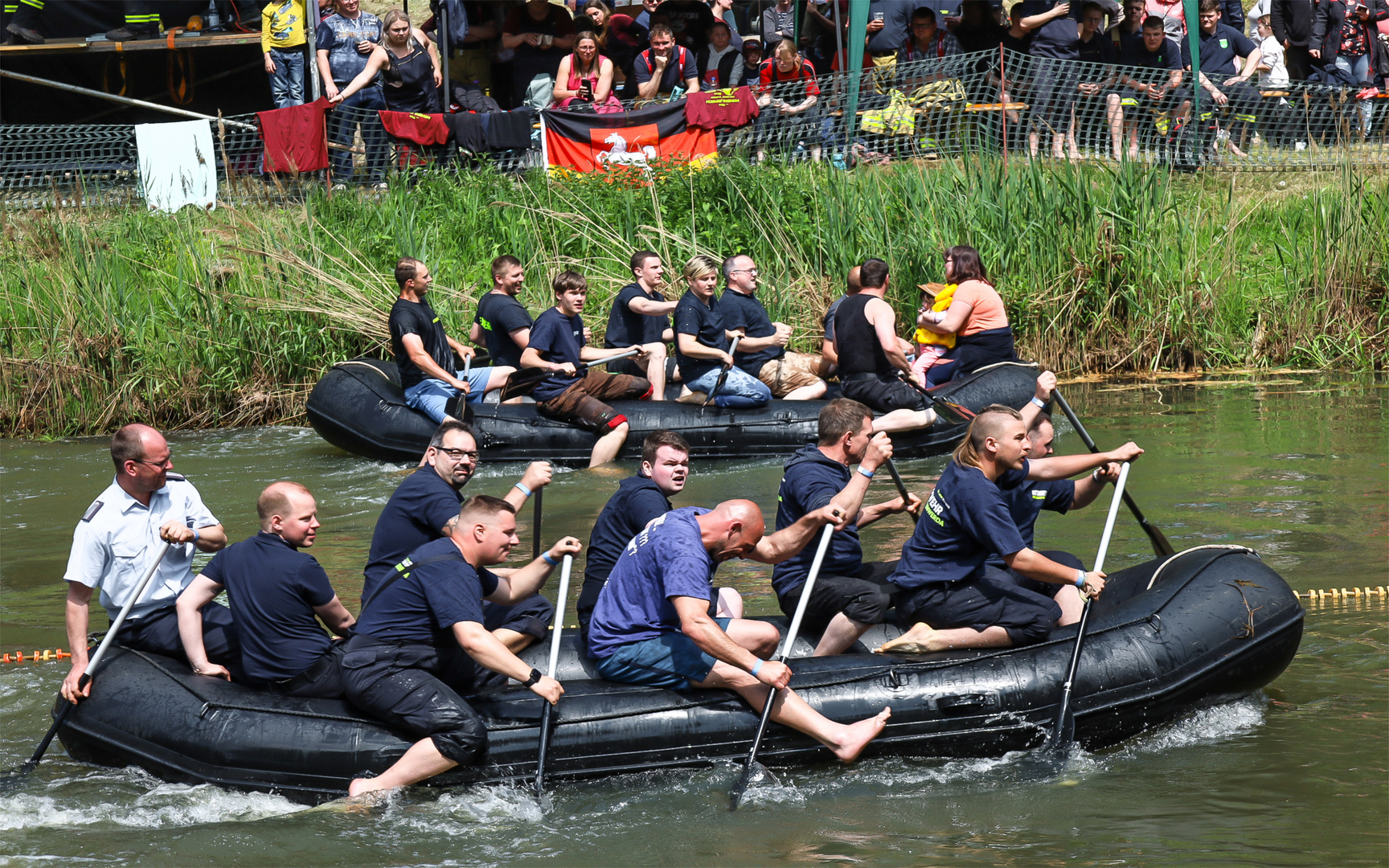 Schlauchboot - Rennen