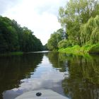 Schlauchboottour auf der Iser im Böhmischen Paradies ( Tschechien)