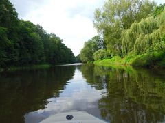Schlauchboottour auf der Iser im Böhmischen Paradies ( Tschechien)