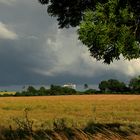 Schlecht Wetterfront zieht auf