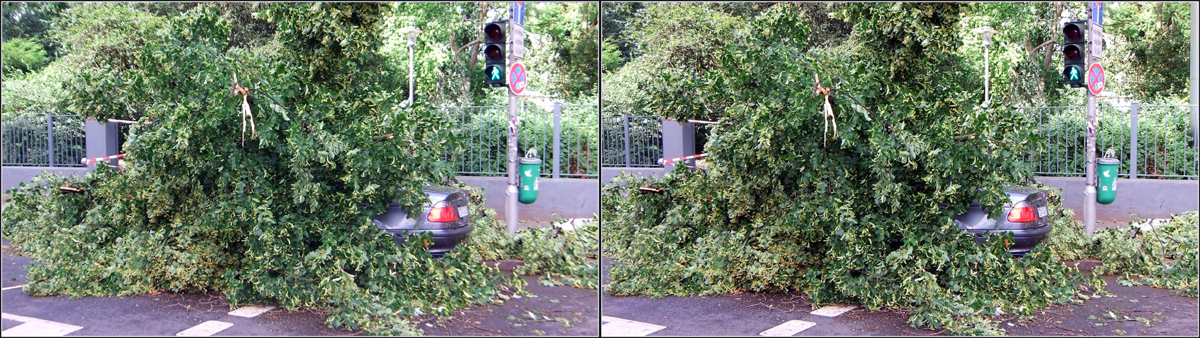 Schlechter Parkplatz