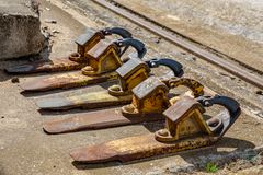 Schlechtes Schuhwerk  -  ausrangiert.