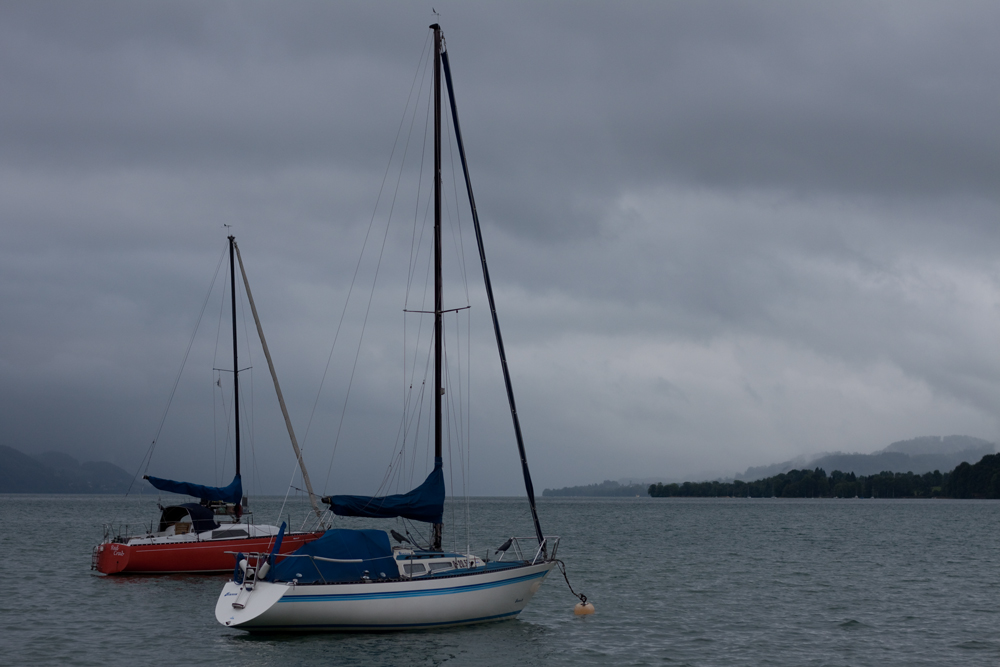 Schlechtes Segelwetter