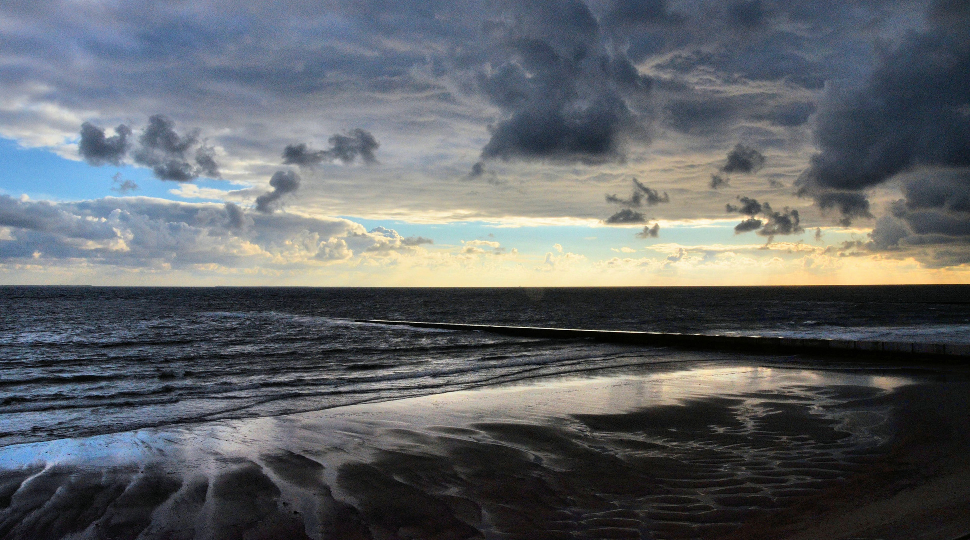 Schlechtes Wetter Foto Bild Landschaft Meer Strand Brandung Bilder Auf Fotocommunity