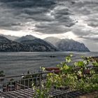 Schlechtes Wetter am Gardasee