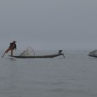 ...schlechtes Wetter am Inle See...