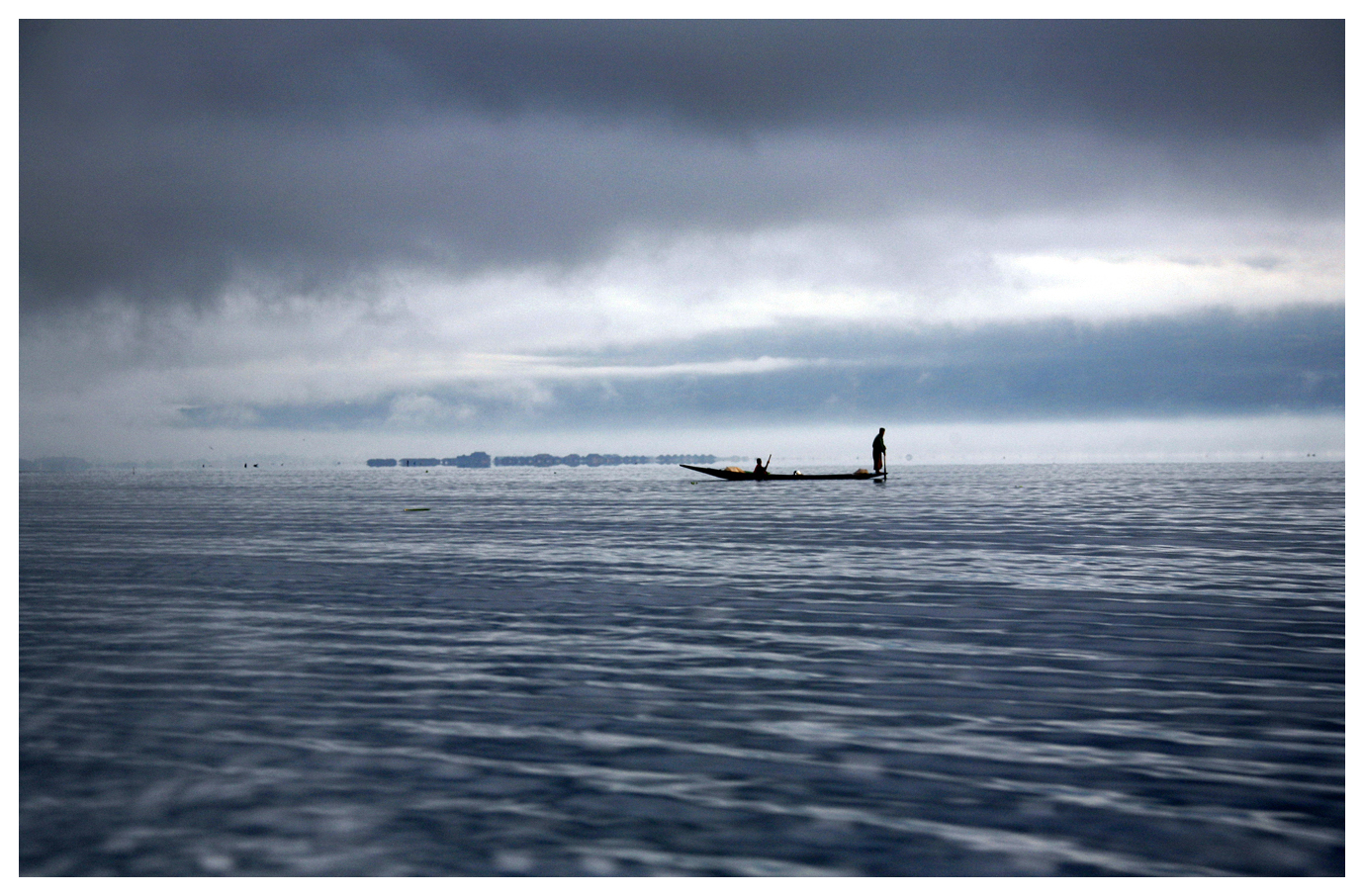 Schlechtes Wetter am Inle-See