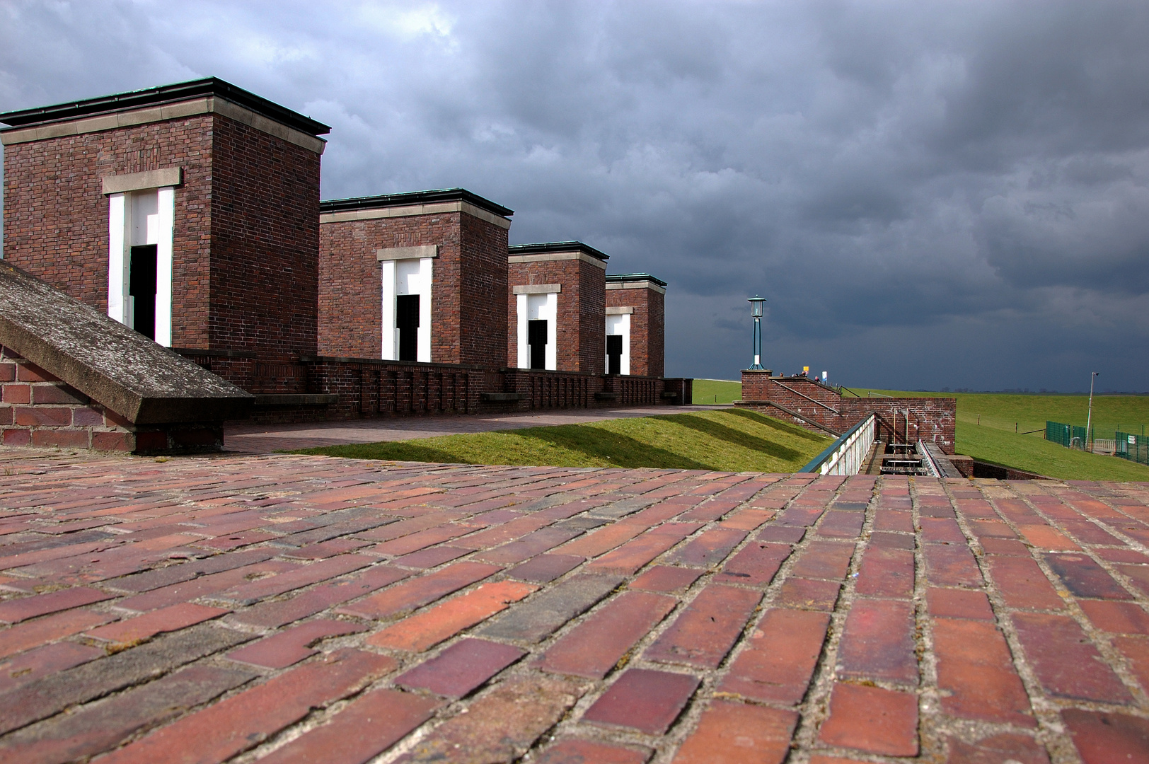 Schlechtes Wetter in Dangast