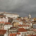 Schlechtes Wetter in Lisboa