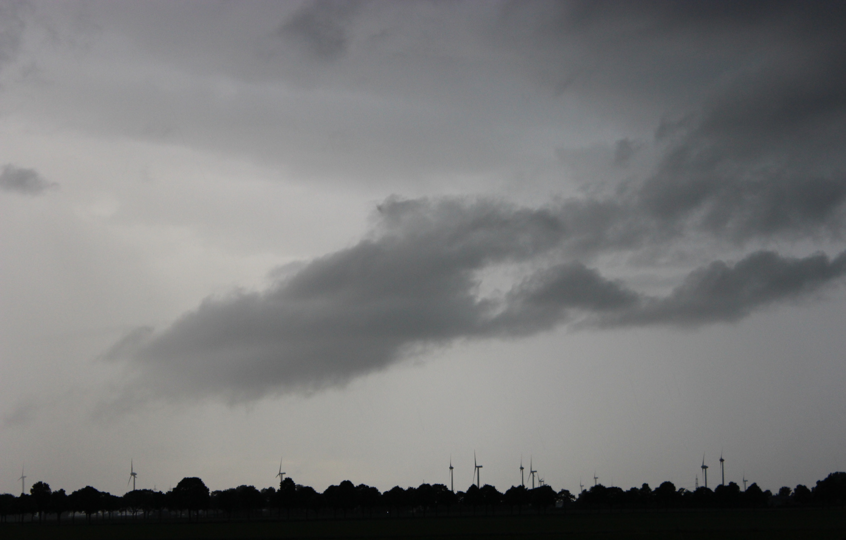 Schlechtes Wetter, schöne Aufnahme :-)