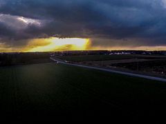 Schlechtes Wetter zieht auf