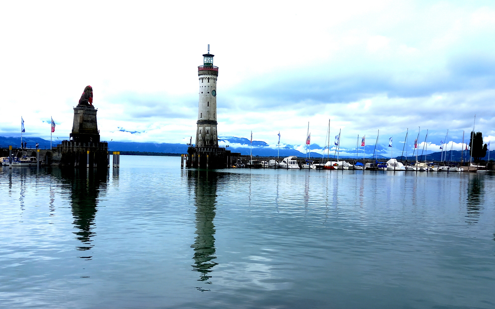 Schlechtwetter am Bodensee