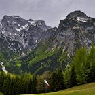 [ Schlechtwetter im Karwendelgebirge ]