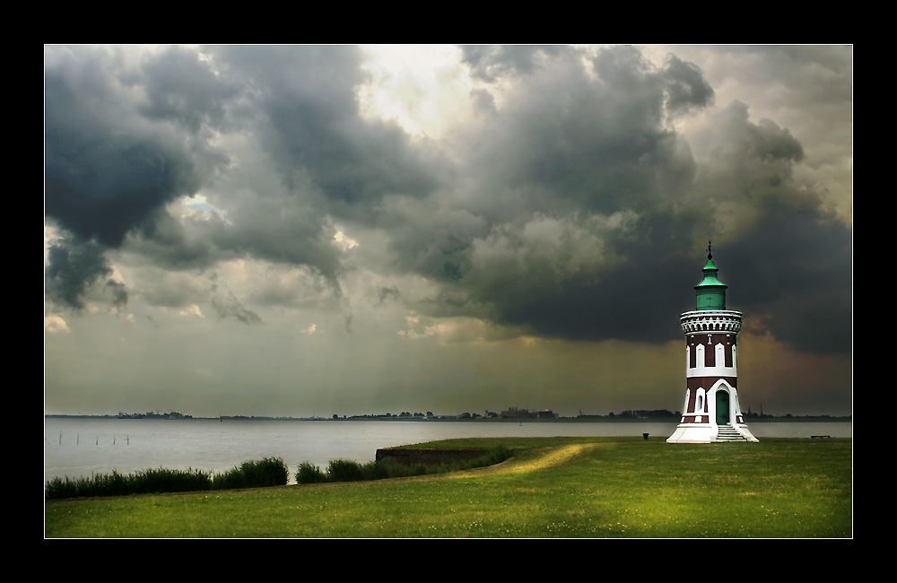 Schlechtwetter in Bremerhaven