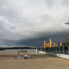 Schlechtwetterfront am Offlumersee