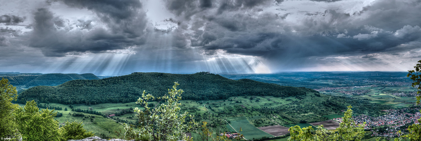 Schlechtwetterfront im Anmarsch