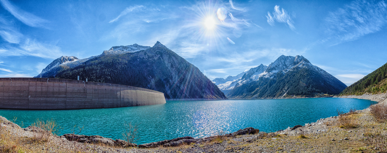 Schlegeis Stausee im Zillertal