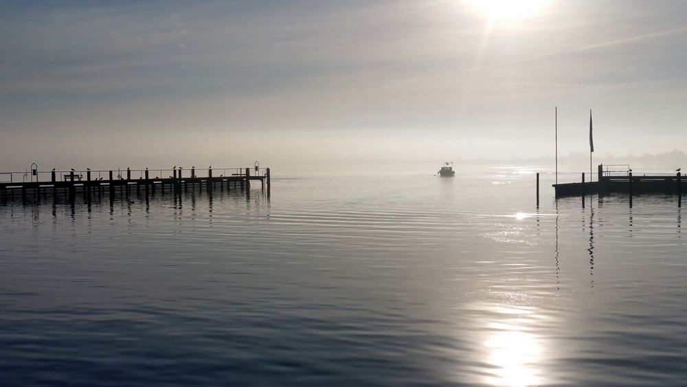 Schlei im Dunst