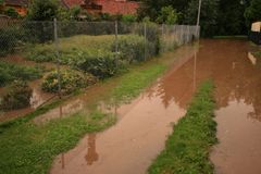 schleichend kommt das Hochwasser