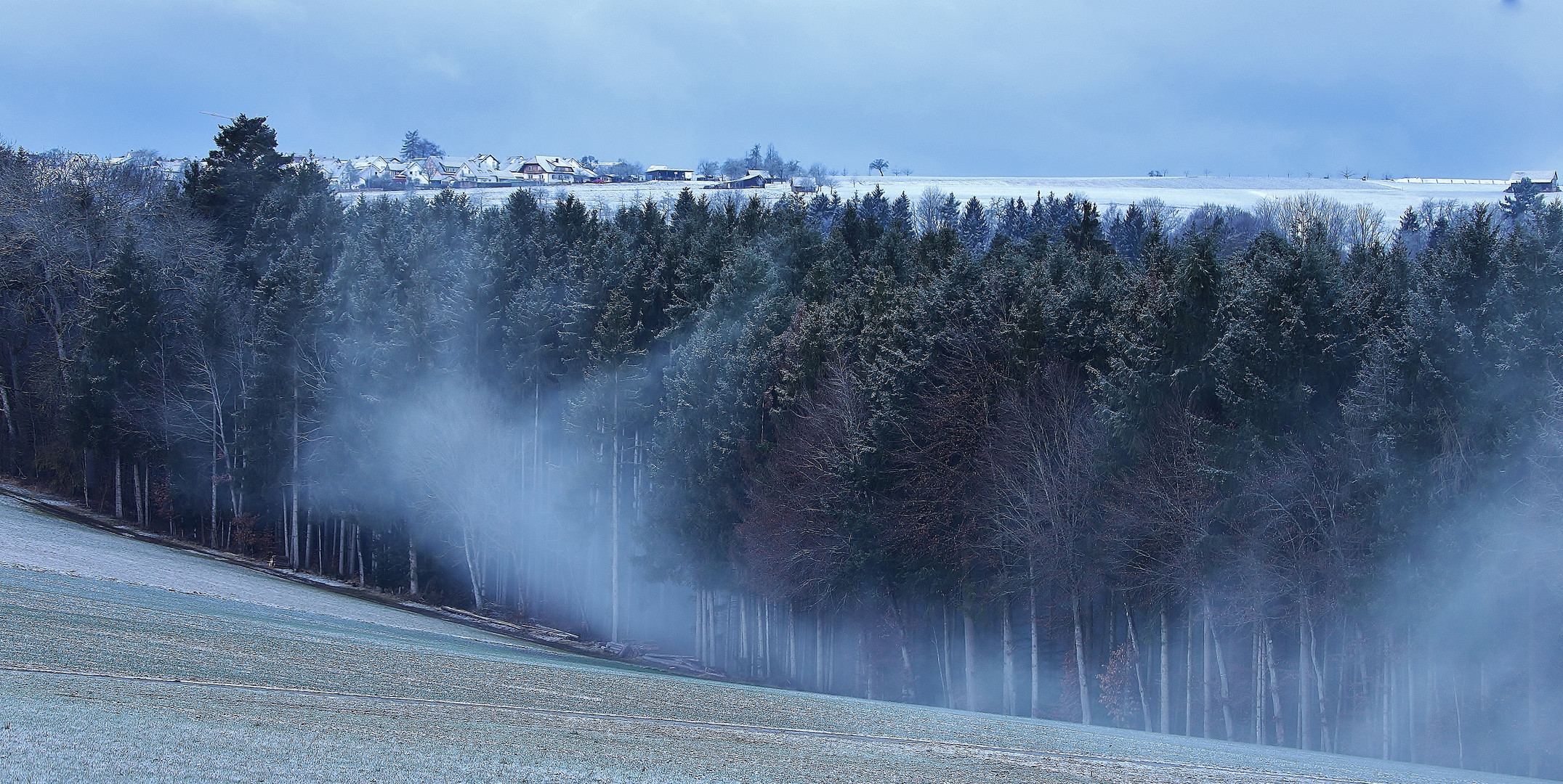 Schleichender Nebel