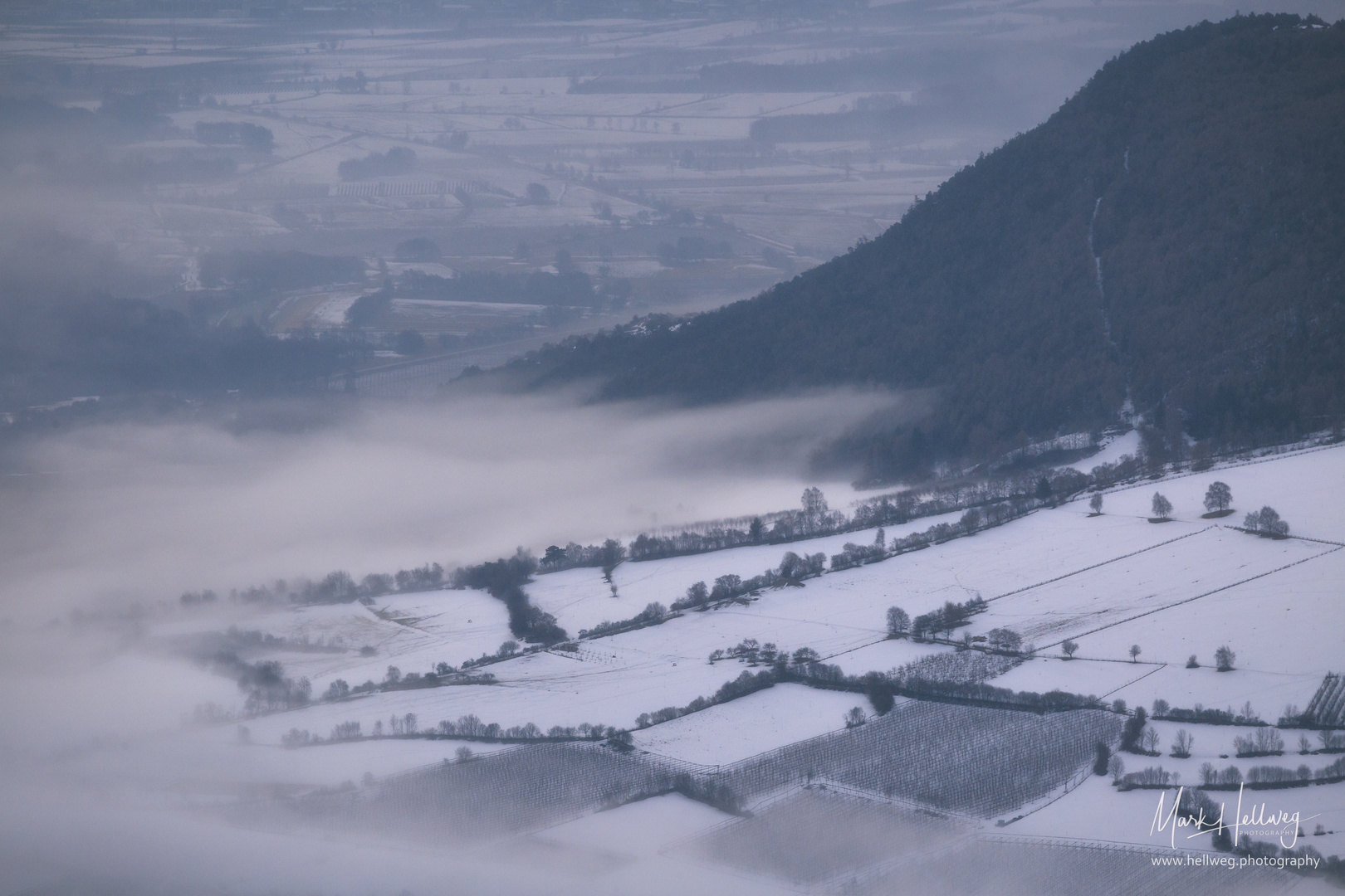 Schleichender Nebel